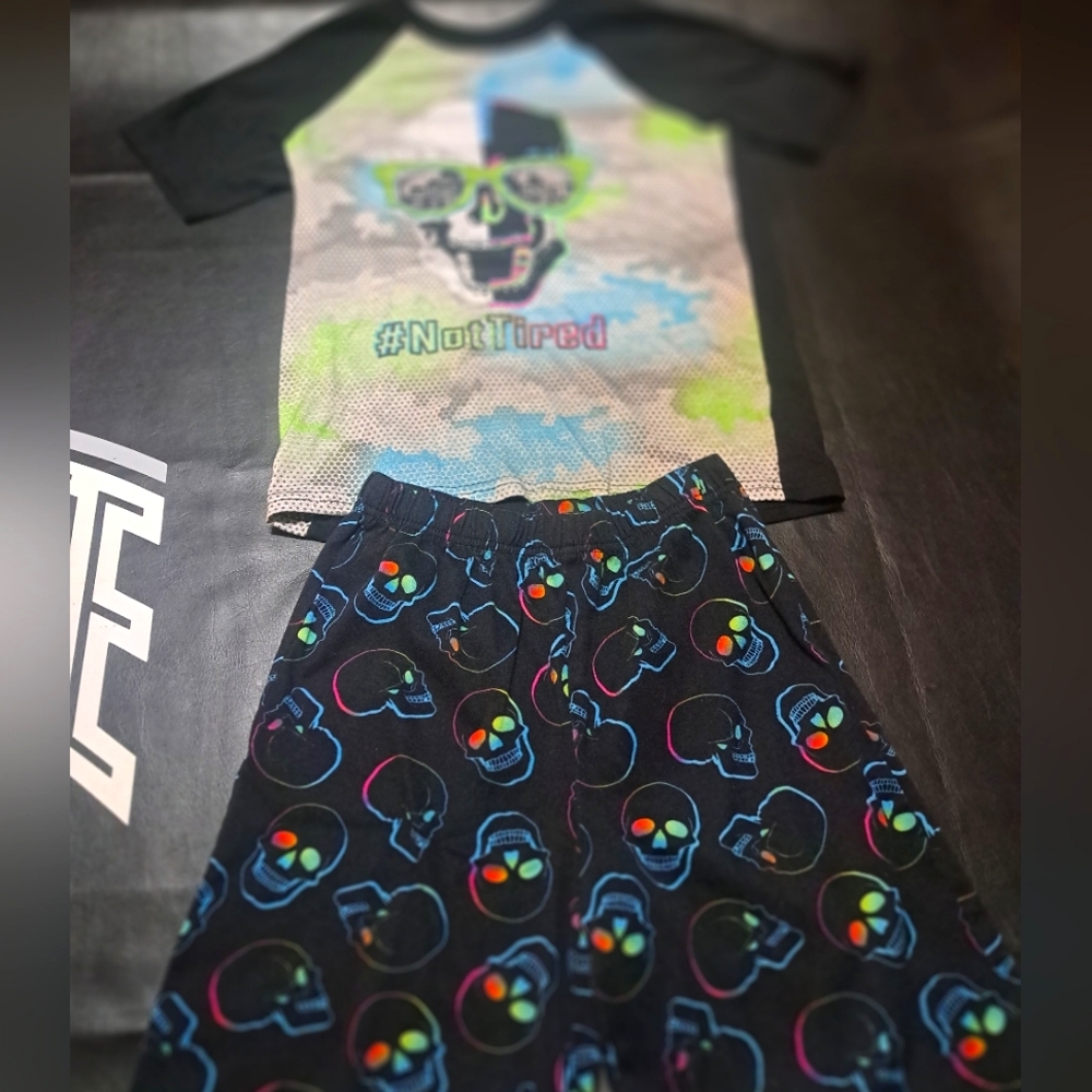Boys skull Pajama set